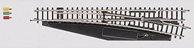 Märklin - Spur Z Gleis - elektrische Weiche rechts R490mm