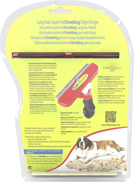 FURminator deShedding Tool für sehr große Hunde mit langem Fell, Version 1
