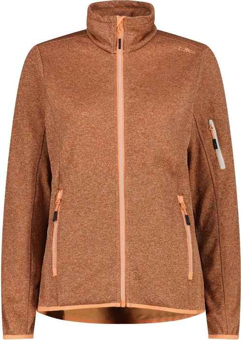 CMP Knit-Tech Fleece Jacke tangeri/salmone (Damen)