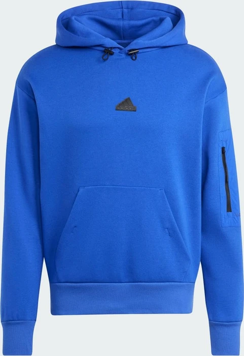 adidas City Escape Fleece Hoodie semi lucid blue (Herren)