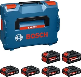 Bosch Professional EXPERT 4xEXBA18V-40 + 2xEXBA18V-80 Starterset 18V, 4.0/8.0Ah, Li-Ionen, 4 Akkus