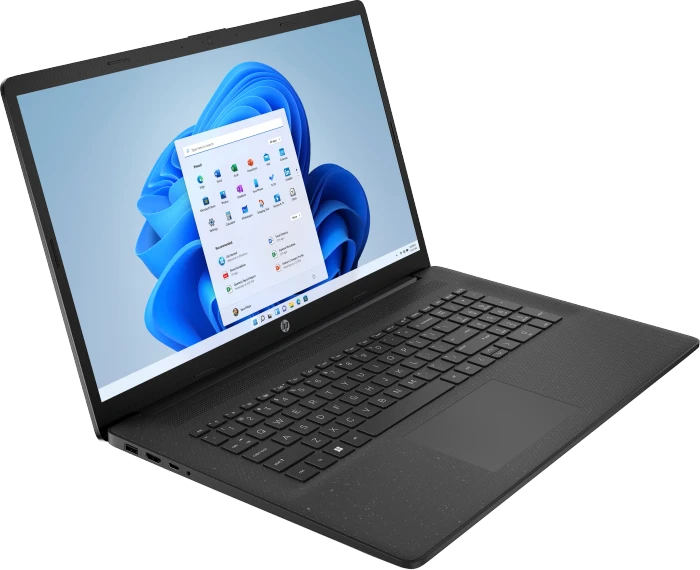 HP Laptop 17-cp0132ng, Jet Black, Ryzen 3 5300U, 8GB RAM, 256GB SSD, DE