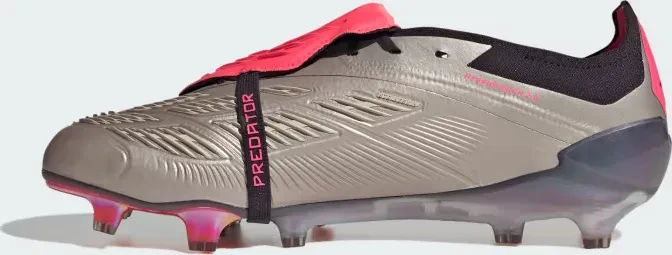 adidas Predator Elite Fold-Over Tongue FG platinum metallic/aurora black/carbon