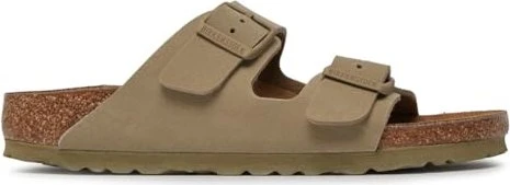 Birkenstock Arizona Weichbettung Veloursleder faded khaki