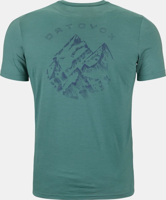 Ortovox 150 Cool Ballpen Funktionsshirt kurzarm arctic grey (Herren)