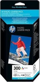 HP Druckkopf mit Tinte 300 Photo Starter Pack