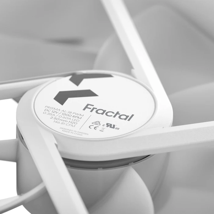 Fractal Design Prisma AL-18 PWM weiß, 180mm