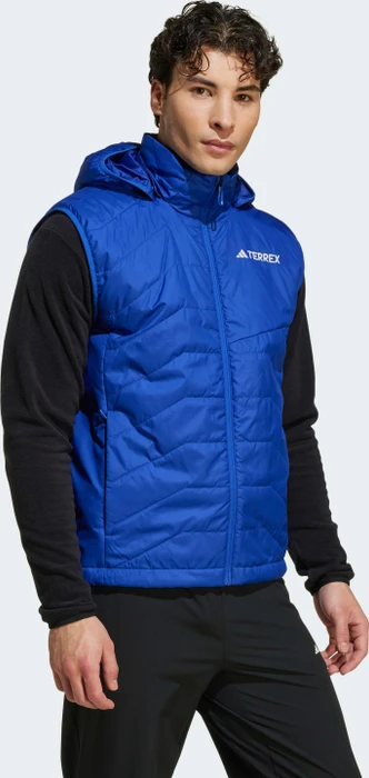 adidas Terrex Multi Climawarm Insulated Hooded Weste semi lucid blue (Herren)