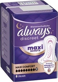 Always Discreet Maxi Comfort Hygieneeinlage