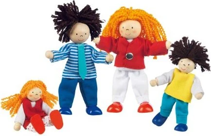 Goki Biegepuppen Familie