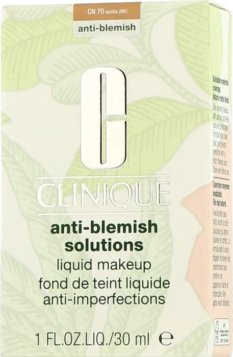 Clinique Anti Blemish Solutions Liquid Make-Up Foundation CN70 vanilla, 30ml