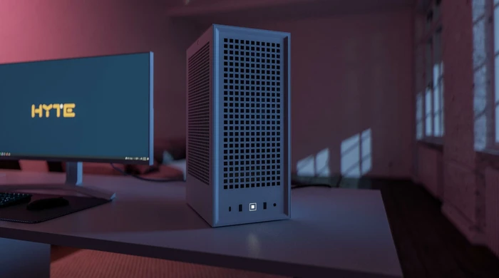 Hyte Revolt 3, weiß, Mini-ITX, 700W SFX