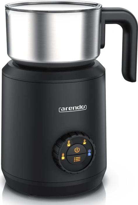 Arendo Milk Space elektrischer Milchaufschäumer mit Induktionsbehälter