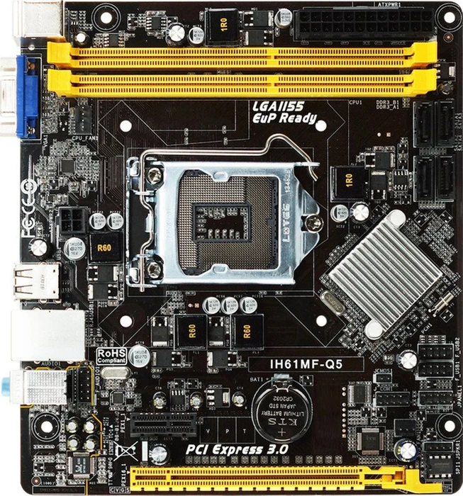 Biostar IH61MF-Q5 (Intel 1155)