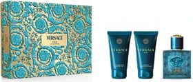 Versace Eros Pour Homme EdP 50ml + Duschgel 50ml + Aftershave 50ml Duftset