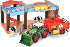 Dickie Toys Bauernhof Station mit Traktor