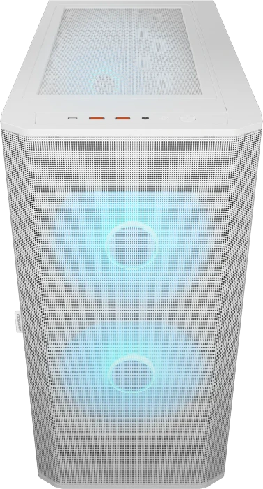 Cougar Airface Flo RGB, weiß, Glasfenster