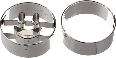 Städter Lachender Kreis Präge-Ausstecher-Set, 2-tlg.