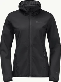 Jack Wolfskin Bornberg Hoody Funktionsjacke schwarz (Damen)