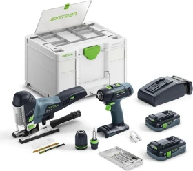 Festool T 18+3/PSC 420 HPC I Akku-Maschinenset inkl. Systainer + 2 Akkus 4.0Ah