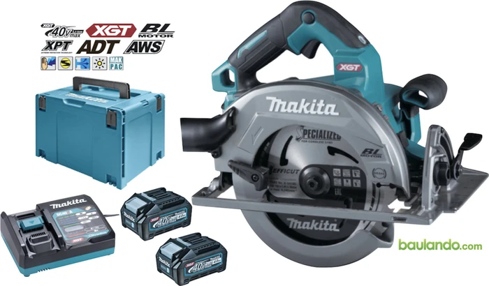 Makita HS003GM201 XGT Akku-Handkreissäge inkl. MAKPAC + Akku 4.0Ah
