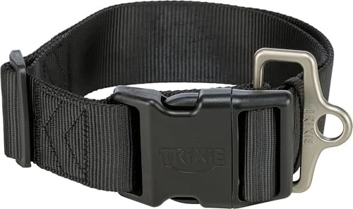Trixie Premium Halsband, L-XXL, schwarz