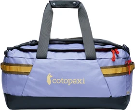 Cotopaxi Allpa Getaway 55L Travel Pack blue smoke carbon