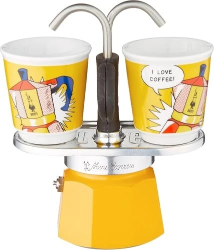 Bialetti Set Mini Express Lichtenstein Espressokanne