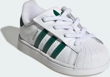 adidas Superstar II Comfort Closure Elastic Lace cloud white/collegiate green (Junior)
