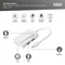 Digitus Mini DisplayPort auf DisplayPort/HDMI/DVI Adapter Vorschaubild