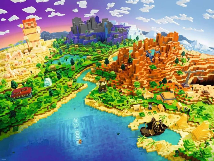 Ravensburger Puzzle World of Minecraft
