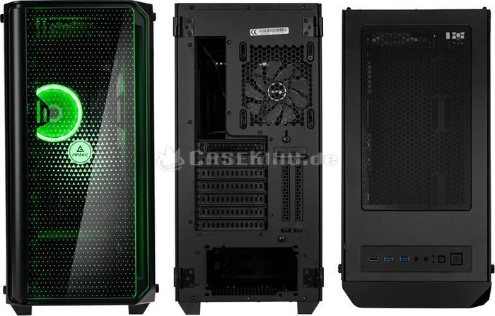 Antec NX1000, Glasfenster