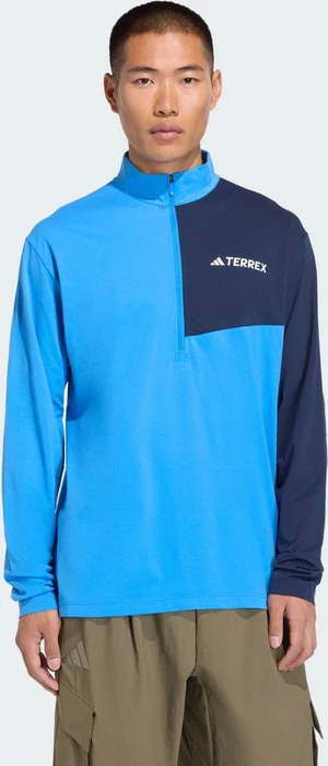 adidas Terrex Multi Climacool 1/2 Zip Funktionsshirt langarm ray blue (Herren)