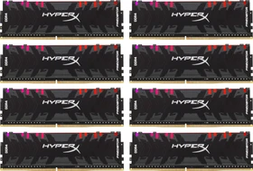 Kingston HyperX Predator RGB UDIMM 256GB Kit, DDR4-3200, CL16-19-19