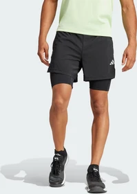 adidas Gym+ Training 2-in-1 Shorts schwarz (Herren)