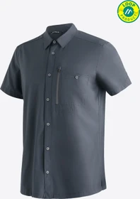 Maier Sports Magos Hemd kurzarm graphite (Herren)