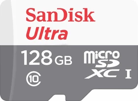 SanDisk Ultra R80 128GB, UHS-I, Class 10