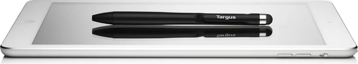 Targus antimikrobieller 2-in-1 Stylus & Kugelschreiber, schwarz