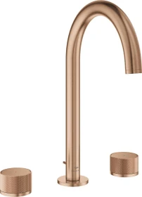 Grohe Atrio Private Collection 3-Loch-Waschtischbatterie 1/2" L-Size warm sunset gebürstet