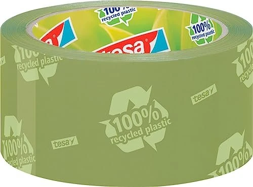 tesa tesapack eco & strong grün, Klebeband, 50mm/66m, 6 Stück