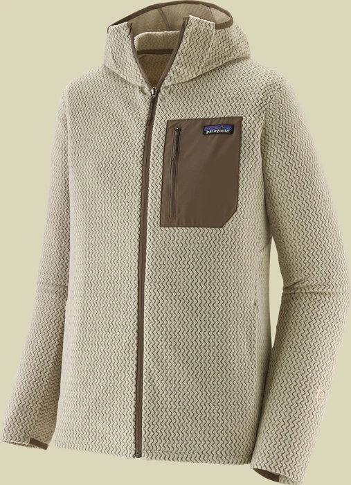 Patagonia R1 Air Fleece Full-Zip Hoody Jacke pelican (Herren)