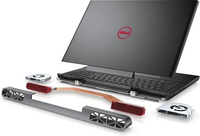 Dell Inspiron 15 7567, Core i7-7700HQ, 16GB RAM, 256GB SSD, 1TB HDD, GeForce GTX 1050 Ti, DE