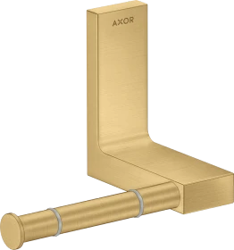 Hansgrohe Axor Universal Rectangular Toilettenpapierhalter brushed gold optic