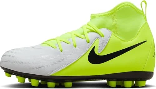 Nike Phantom Luna 2 Academy AG High-Top metallic silver/volt/black (Junior)