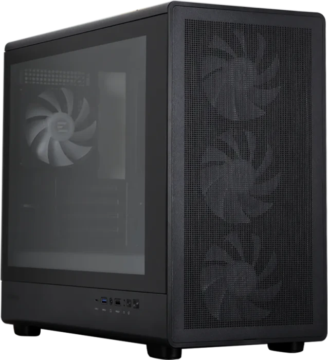 Zalman M5 Black, Glasfenster