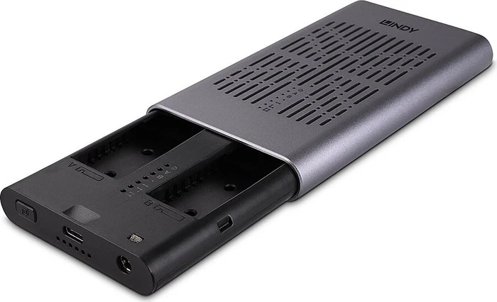 Lindy USB 3.2 Gen 2 M.2 SSD Enclosure, USB-C 3.2