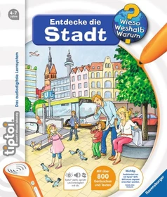 Ravensburger tiptoi Buch: Wieso? Weshalb? Warum? 10: Entdecke die Stadt
