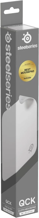 SteelSeries QcK Medium White, 320x270mm, weiß