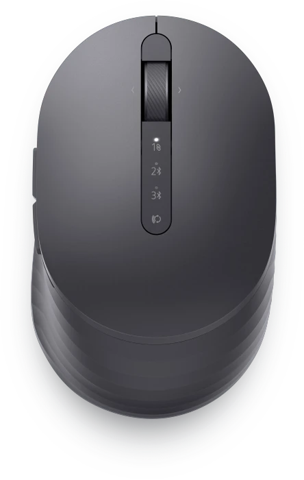 Dell MS7421W Premier Rechargeable Wireless Mouse, Graphite Black, USB/Bluetooth
