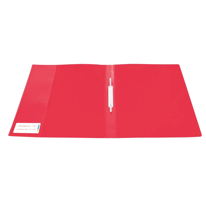 Herma Schnellhefter, A4, rot/transparent